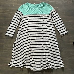 PinkBlush 3/4 Sleeve Maternity Dress